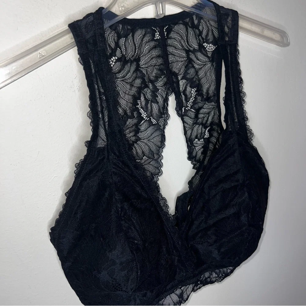 Auden Lightly Lined Bralette Black Size XXL